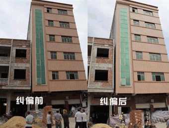 保定南区倾斜纠正